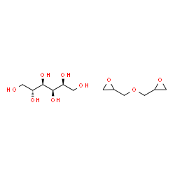 d-Glucitol, glycidyl ether structure