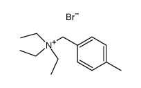 N-(4-methylbenzyl)triethylammonium bromide结构式