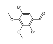 2,5-dibromoveratraldehyde结构式