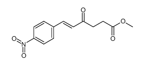 methyl (E)-6-(4-nitrophenyl)-4-oxo-5-hexenoate Structure