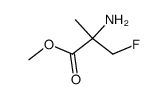 Alanine, 3-fluoro-2-methyl-, methyl ester (9CI) Structure