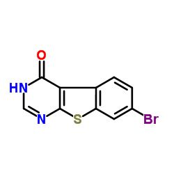 7-Bromo[1]benzothieno[2,3-d]pyrimidin-4(3H)-one Structure
