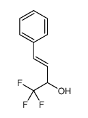 (E)-1,1,1-三氟-4-苯基-3-烯-2-醇结构式