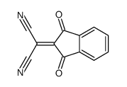 2-(二氰亚甲基)茚满-1,3-二酮结构式