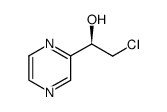 (R)-2-(1-hydroxy-2-chloroethyl)-pyrazine Structure