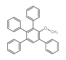 Anisole,2,3,4,6-tetraphenyl- (7CI,8CI) Structure