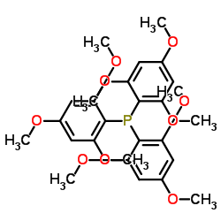 Tris(2,4,6-trimethoxyphenyl)phosphine structure