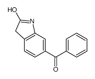 6-苯甲酰基-1,3-二氢-2H-吲哚-2-酮结构式
