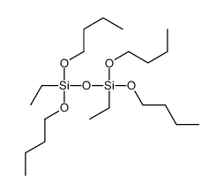 dibutoxy-[dibutoxy(ethyl)silyl]oxy-ethylsilane结构式
