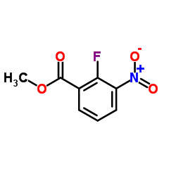 Methyl 2-fluoro-3-nitrobenzoate Structure
