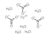 硝酸镝(III)五水化合物结构式