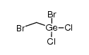 α-bromomethyldichloro(bromo)germane Structure