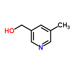 (5-Methyl-3-pyridinyl)methanol Structure