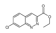 ethyl 7-chlorocinnoline-3-carboxylate结构式