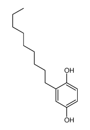 2-nonylbenzene-1,4-diol Structure