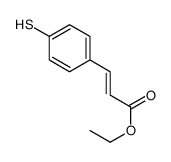 4-巯基肉桂酸乙酯结构式
