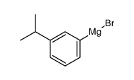 magnesium,propan-2-ylbenzene,bromide Structure