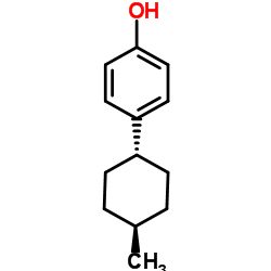 4-(trans-4-Methylcyclohexyl)phenol结构式