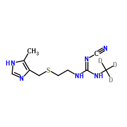 Cimetidine-d3 structure