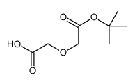2-[2-(Tert-butoxy)-2-oxoethoxy]acetic acid Structure