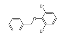 2-(benzyloxy)-1,3-dibromobenzene结构式