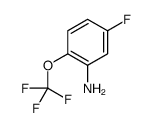 5-氟-2-(三氟甲氧基)苯胺结构式