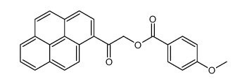 2-oxo-2-(pyren-3-yl)ethyl 4-methoxybenzoate Structure