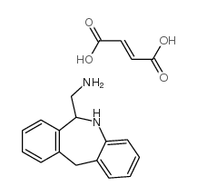 6-AMINOMETHYL-6, 11-DIHYDRO-5H-DIBENEZ[B,E]AZEPINE (E)-2-BUTENEDIOATE structure
