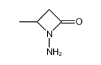 2-Azetidinone,1-amino-4-methyl-(9CI)结构式