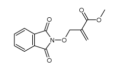 methyl 2-(phthalimidooxy)acrylate Structure