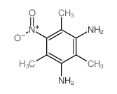 1,3-Benzenediamine,2,4,6-trimethyl-5-nitro-结构式