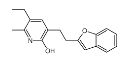 3-[2-(1-benzofuran-2-yl)ethyl]-5-ethyl-6-methyl-1H-pyridin-2-one结构式