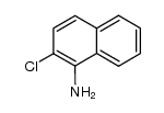 1-amino-2-chloronaphthalene Structure