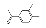 Ethanone, 1-(4,5-dimethyl-1,4-cyclohexadien-1-yl)- (9CI) Structure