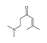 1-(dimethylamino)-5-methylhex-4-en-3-one Structure