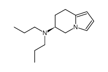 (6S)-N,N-dipropyl-5,6,7,8-tetrahydroindolizin-6-amine Structure