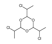 2,4,6-三(1-氯乙基)-1,3,5-三噁烷结构式
