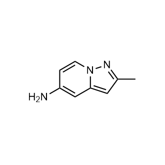 2-甲基吡唑并[1,5-a]吡啶-5-胺结构式
