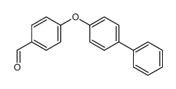 4-(4-联苯氧基)苯甲醛结构式