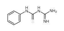 1-苯基-3-脒基硫脲结构式