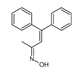 N-(4,4-diphenylbut-3-en-2-ylidene)hydroxylamine Structure