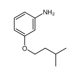 3-(3-Methylbutoxy)aniline结构式