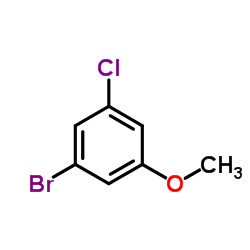 1-Bromo-3-chloro-5-methoxybenzene structure