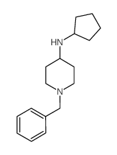 1-Benzyl-N-cyclopentylpiperidin-4-amine Structure
