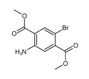 Dimethyl 2-Amino-5-bromoterephthalate结构式