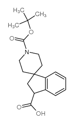 螺[1H-茚-1,4-哌啶]-1,3-二羧酸, 2,3-二氢- 1,1-二甲基乙酯结构式