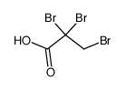 2,2,3-tribromopropanoic acid Structure