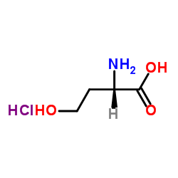 L-高丝氨酸盐酸盐结构式