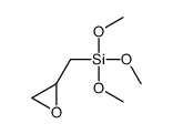 trimethoxy(oxiran-2-ylmethyl)silane Structure