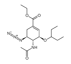 5-叠氮奥塞米韦结构式